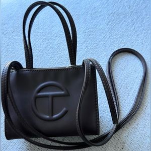 Telfar Small Chocolate Shopping Bag